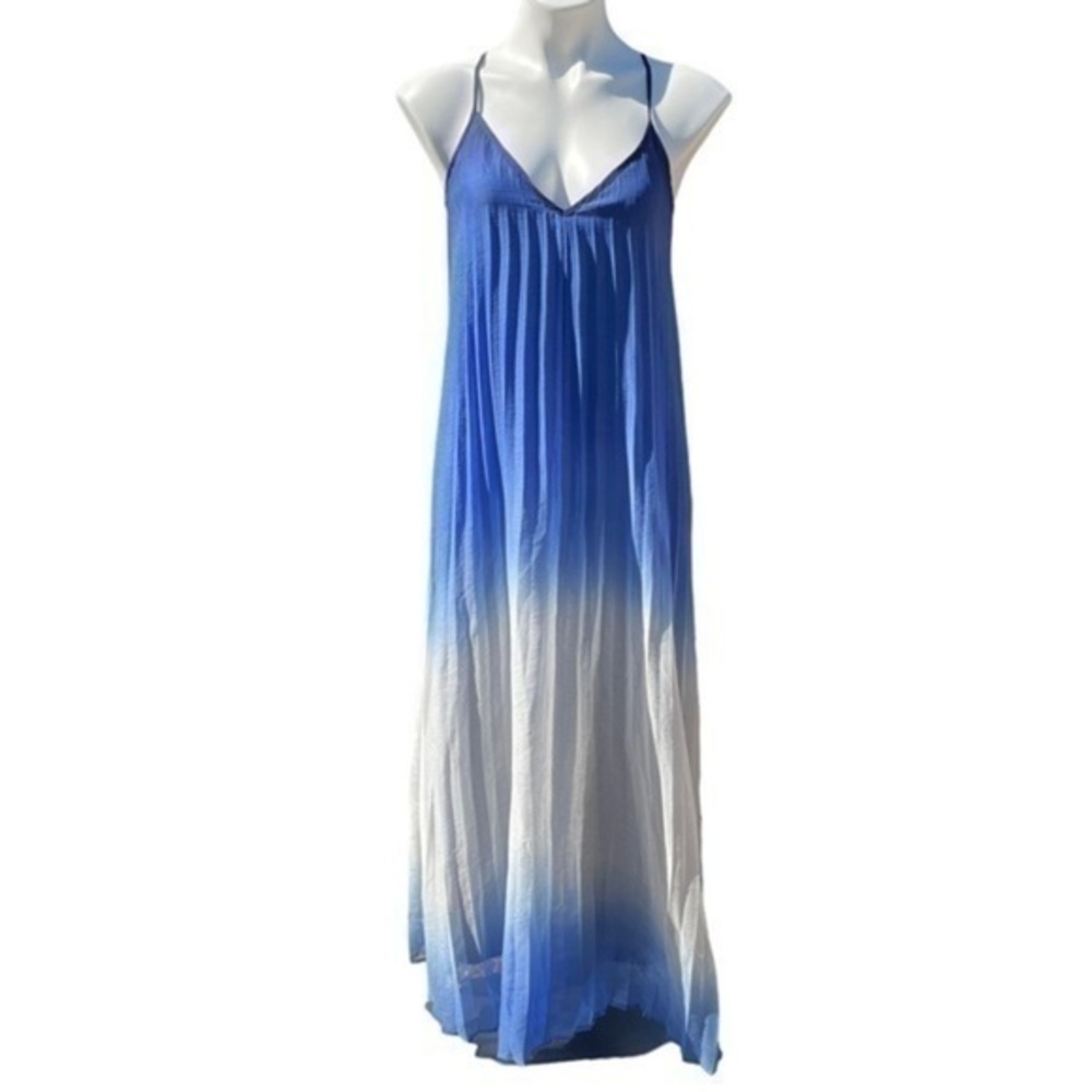 Maxi Dress - Bar III | Women XS | Blue White Ombré